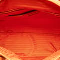 Miniatyrbild 4 av 10: Pre-owned Prada Saffiano Trimmed Tessuto Satchel Orange