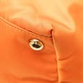 Miniatyrbild 7 av 10: Pre-owned Prada Saffiano Trimmed Tessuto Satchel Orange