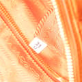Miniatyrbild 9 av 10: Pre-owned Prada Saffiano Trimmed Tessuto Satchel Orange