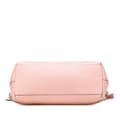Miniatyrbild 3 av 10: Pre-owned Gucci Dollar Calfskin GG Charm Satchel Pink