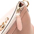 Miniatyrbild 8 av 10: Pre-owned Gucci Dollar Calfskin GG Charm Satchel Pink