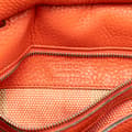 Miniatyrbild 5 av 9: Pre-owned Gucci Small Leather Bamboo Daily Satchel Orange