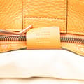 Miniatyrbilde 7 av 10: Pre-owned Gucci Small Calfskin Bamboo Shopper Satchel Orange