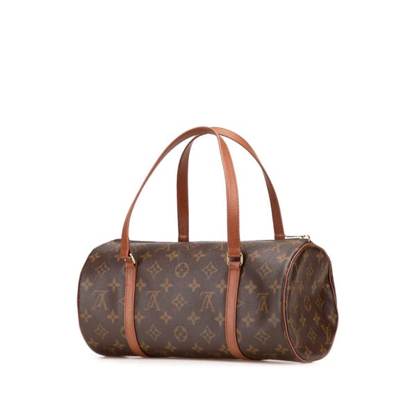 Pre-owned Louis Vuitton Monogram Papillon 30 Brown