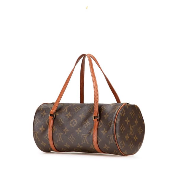 Pre-owned Louis Vuitton Monogram Papillon 26 Brown