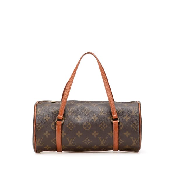 Pre-owned Louis Vuitton Monogram Papillon 26 Brown
