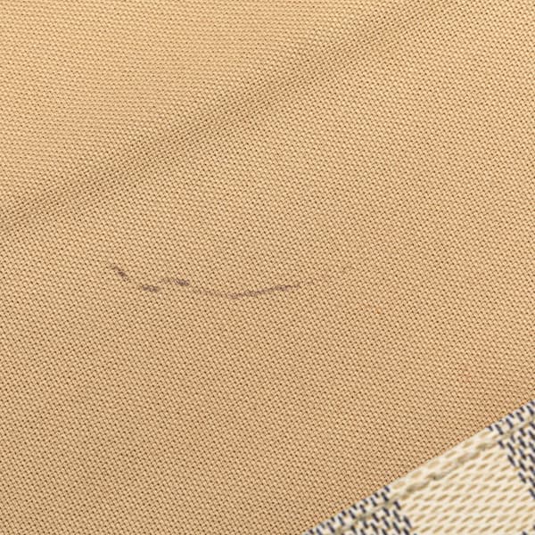 Pre-owned Louis Vuitton Damier Azur Favorite PM White