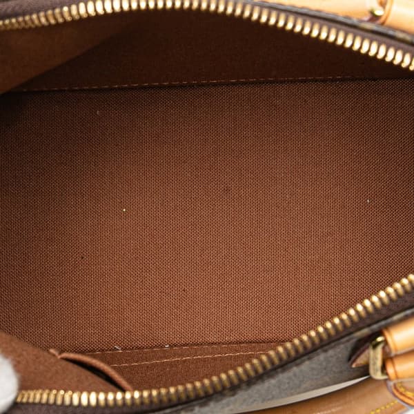 Pre-owned Louis Vuitton Monogram Alma BB Brown