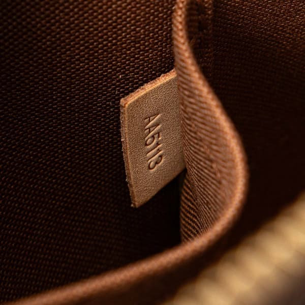 Pre-owned Louis Vuitton Monogram Alma BB Brown