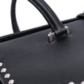 Miniatyrbillede 9 af 10: Pre-owned Prada Studded Saffiano Handbag Black