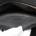 Miniatyrbild 6 av 10: Pre-owned Saint Laurent Baby Leather Monogram Cabas Satchel Black