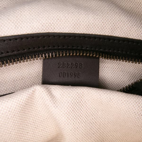 Pre-owned Gucci GG Canvas Scarlett Handbag Brown