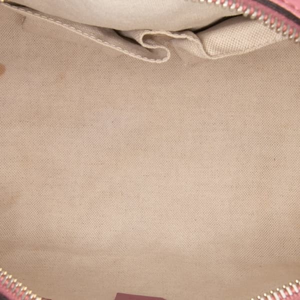 Pre-owned Gucci Small Microguccissima Joy Boston Bag Pink