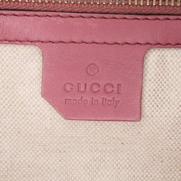 Pre-owned Gucci Small Microguccissima Joy Boston Bag Pink