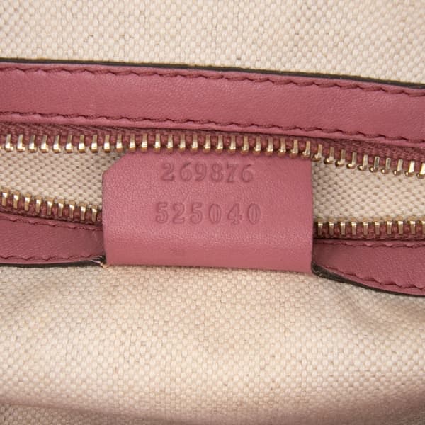 Pre-owned Gucci Small Microguccissima Joy Boston Bag Pink