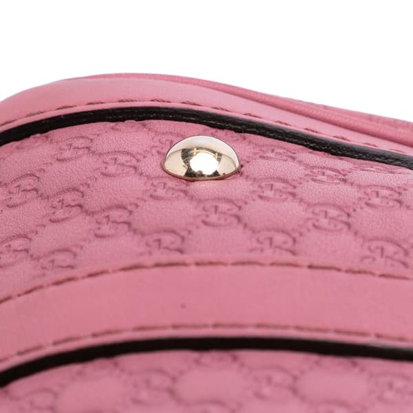 Pre-owned Gucci Small Microguccissima Joy Boston Bag Pink