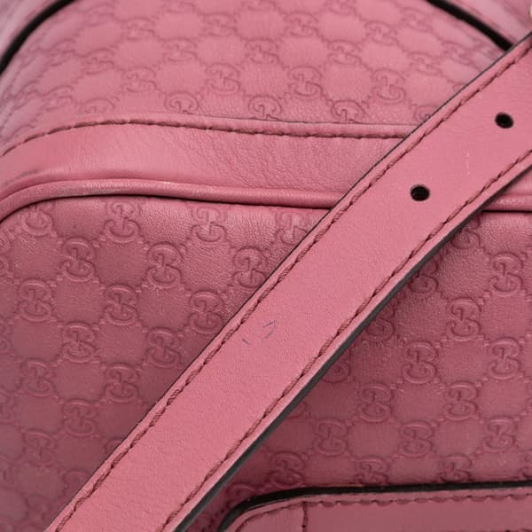 Pre-owned Gucci Small Microguccissima Joy Boston Bag Pink