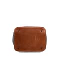 Miniatyrbild 3 av 10: Pre-owned Burberry Medium Mega Check Canvas Ashby Bucket Bag Brown