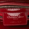 Miniatyrbilde 5 av 10: Pre-owned Dior Medium Patent Cannage Lady Dior Red
