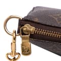 Miniatyrbillede 7 af 10: Pre-owned Louis Vuitton Monogram Mini Pochette Accessoires Brown