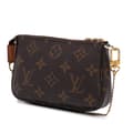 Miniatyrbillede 2 af 10: Pre-owned Louis Vuitton Monogram Mini Pochette Accessoires Brown