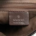 Miniatyrbild 5 av 10: Pre-owned Gucci GG Denim Handbag Brown
