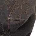 Miniatyrbild 10 av 10: Pre-owned Gucci GG Denim Handbag Brown