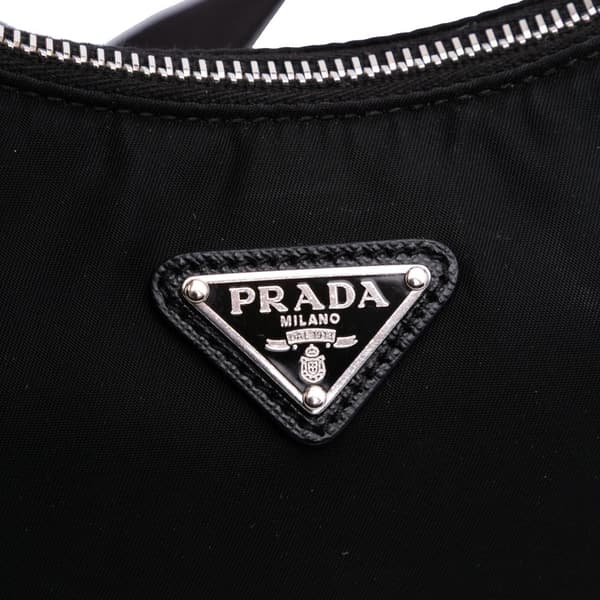 Pre-owned Prada Re Nylon Re Edition 2005 Satchel Black