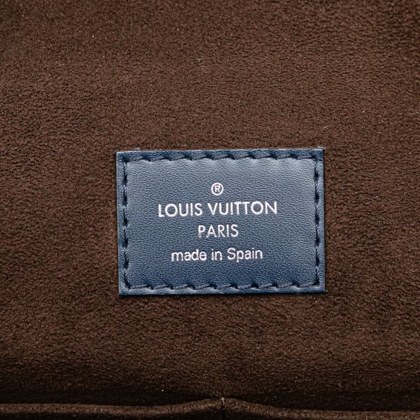 Pre-owned Louis Vuitton Epi Cluny MM Blue