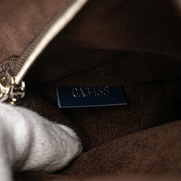 Pre-owned Louis Vuitton Epi Cluny MM Blue