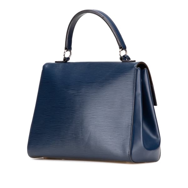 Pre-owned Louis Vuitton Epi Cluny MM Blue