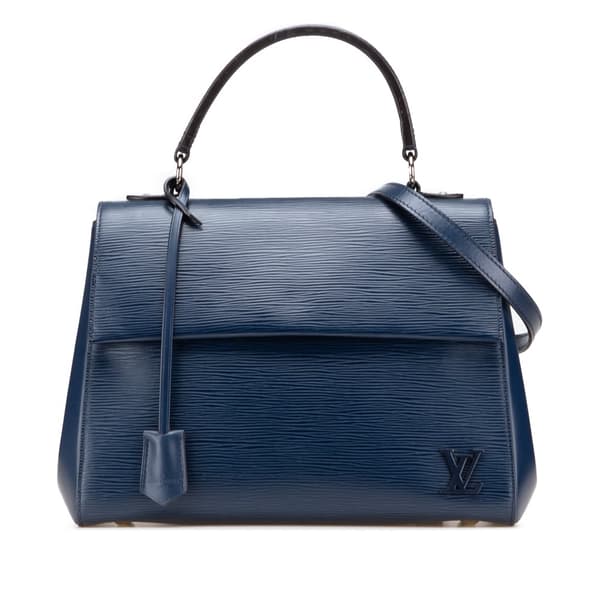 Pre-owned Louis Vuitton Epi Cluny MM Blue