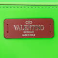 Miniatyrbild 6 av 10: Pre-owned Valentino Leather VLTN Satchel Green
