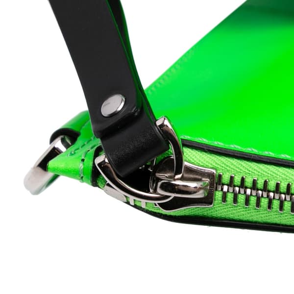 Pre-owned Valentino Leather VLTN Satchel Green