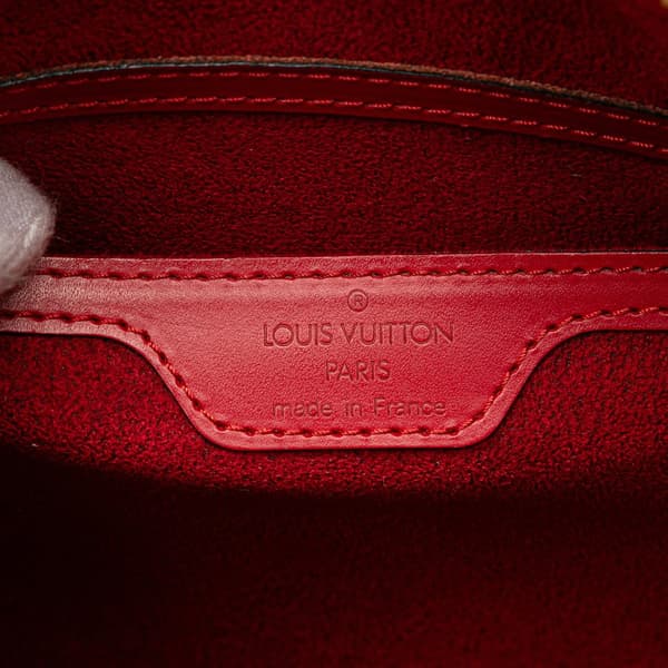Pre-owned Louis Vuitton Epi Soufflot Red