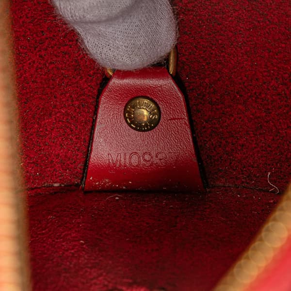 Pre-owned Louis Vuitton Epi Soufflot Red