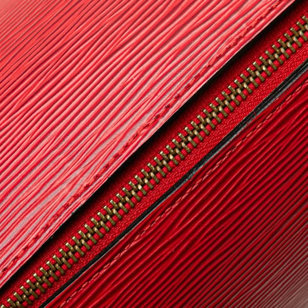 Pre-owned Louis Vuitton Epi Soufflot Red
