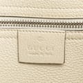 Miniatyrbild 5 av 10: Pre-owned Gucci Small Grained Calfskin Soft Jackie Tote White