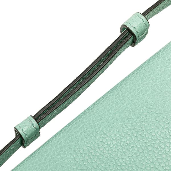 Pre-owned Gucci Small Leather Zumi Satchel Green