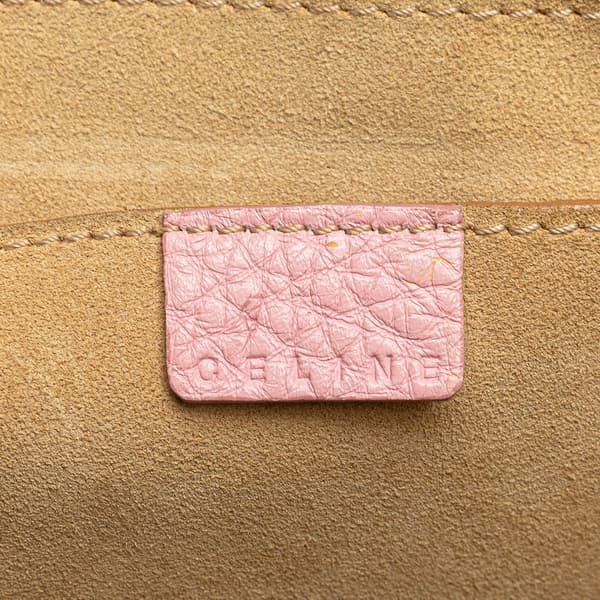 Pre-owned Celine Studded Leather Boogie Handbag Pink