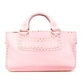 Miniatyrbilde 1 av 10: Pre-owned Celine Studded Leather Boogie Handbag Pink