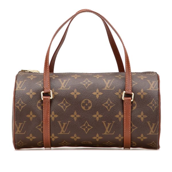 Pre-owned Louis Vuitton Monogram Papillon 26 Brown