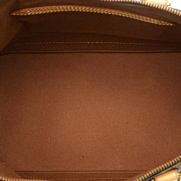 Pre-owned Louis Vuitton Monogram Alma PM Brown