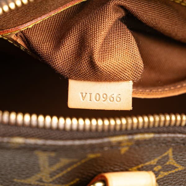 Pre-owned Louis Vuitton Monogram Alma PM Brown
