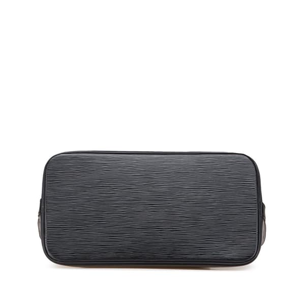 Pre-owned Louis Vuitton Epi Alma PM Black