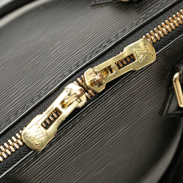 Pre-owned Louis Vuitton Epi Alma PM Black