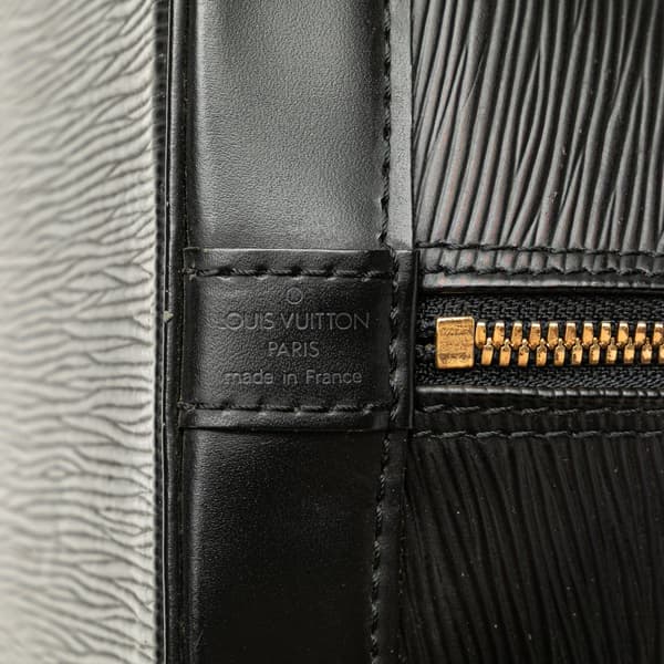 Pre-owned Louis Vuitton Epi Alma PM Black