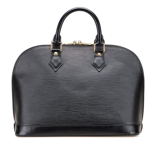 Pre-owned Louis Vuitton Epi Alma PM Black