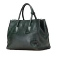 Miniatyrbilde 2 av 10: Pre-owned Prada Glace Calf Twin Pocket Satchel Green