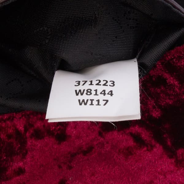 Pre-owned Stella McCartney Mini Velvet Falabella Satchel Red